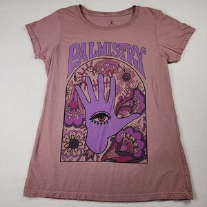 Life Clothing Co Palmistry T Shirt Medium Womens 100% Cotton Hippie Boho Vibe